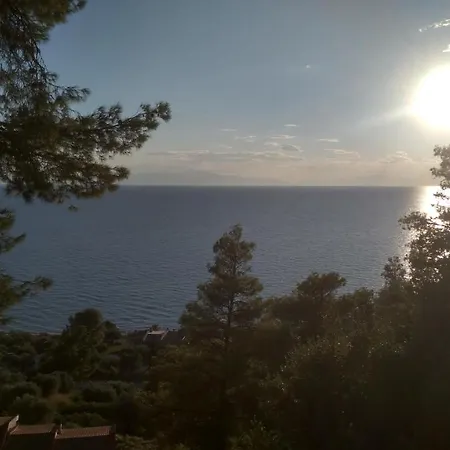 2-bed Maisonette In Pine Forest, 250m From Beach Between Skala Fourka And Siviri بيت للعطل Skála Foúrkas
